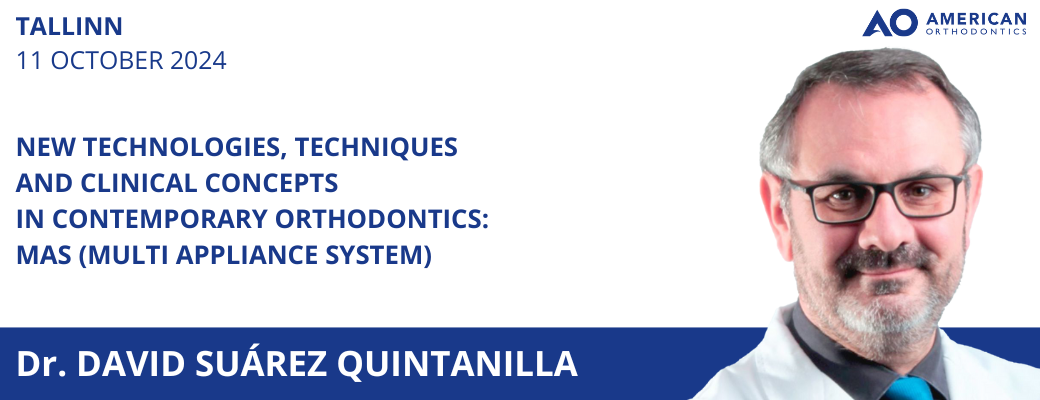 MULTI APPLIANCE SYSTEM | DR. QUINTANILLA | 11 OCTOBER 2024 | TALLINN